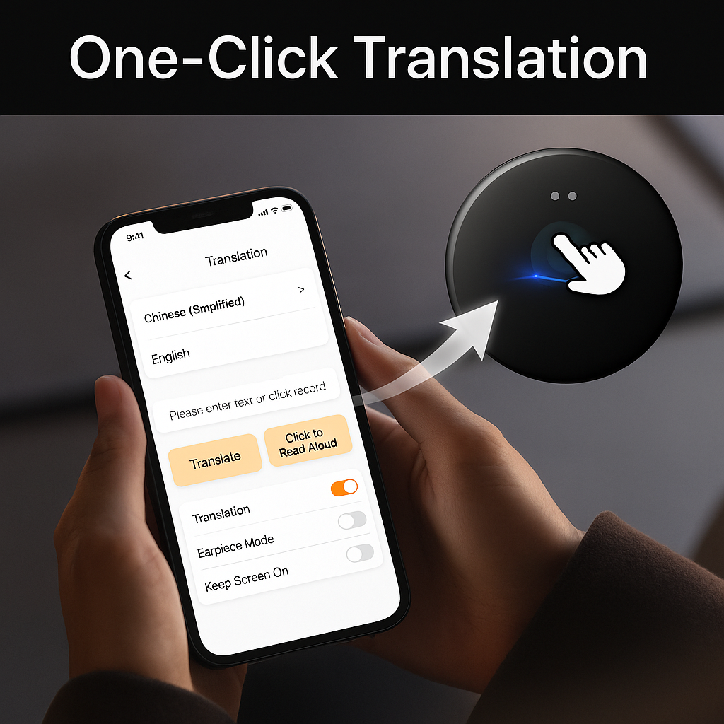 Portable AI Voice Translator with Real-Time Speech and Text Recognition