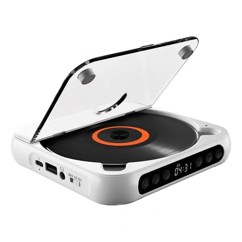 Portable Bluetooth-Compatible CD Player