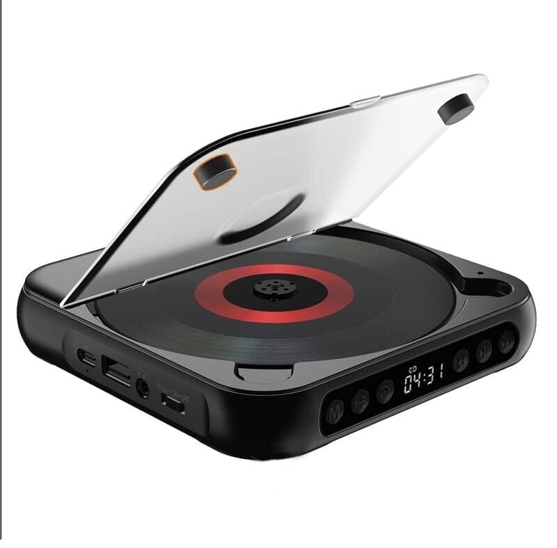 Portable Bluetooth-Compatible CD Player