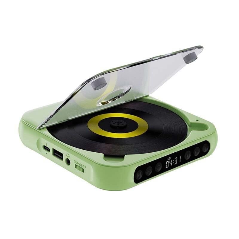 Portable Bluetooth-Compatible CD Player