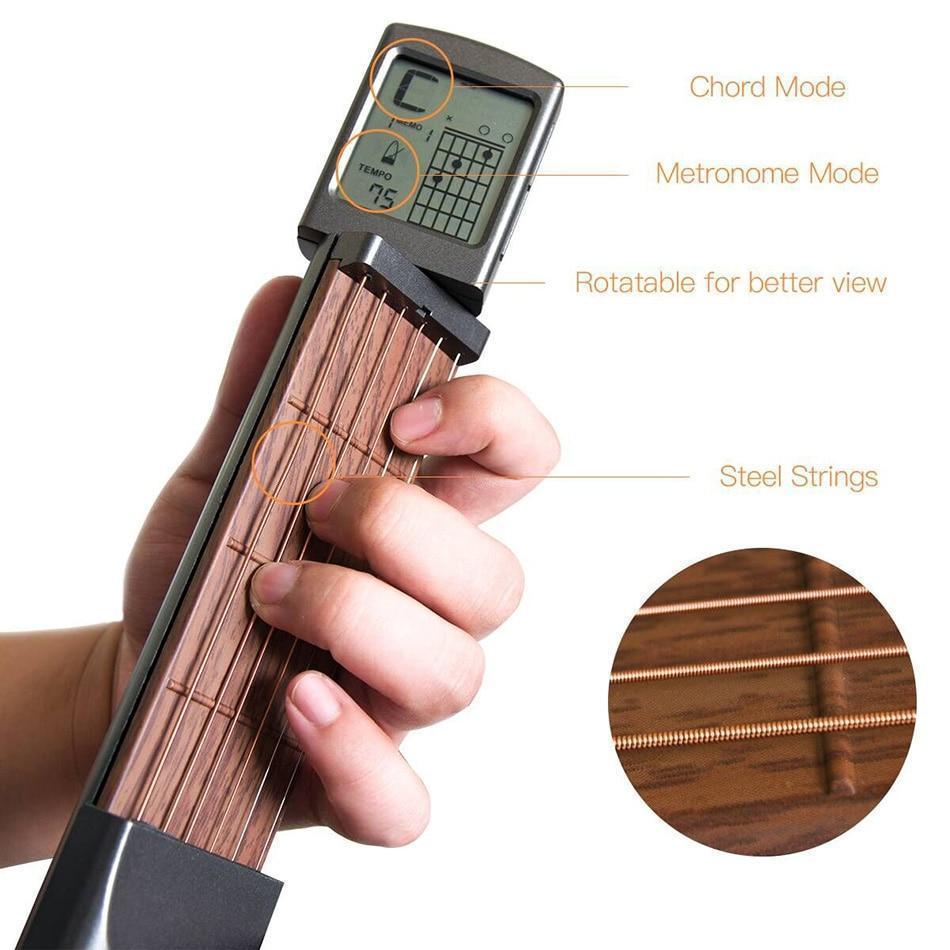 Portable Digital Pocket Guitar Training Tool