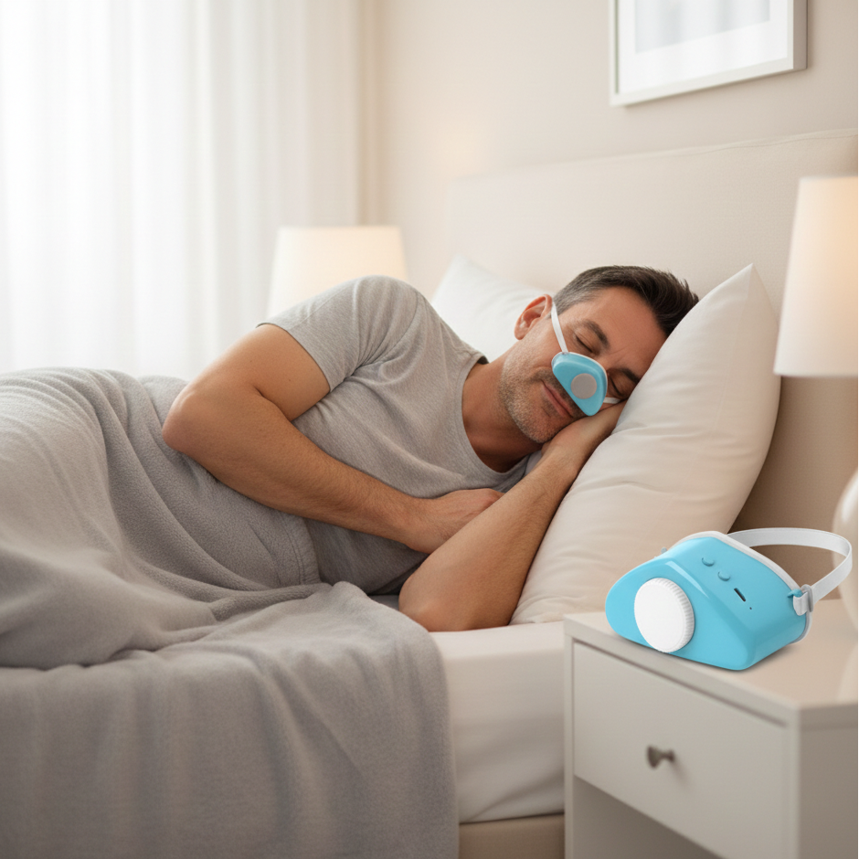 Portable Electric Anti-Snoring Device Mask
