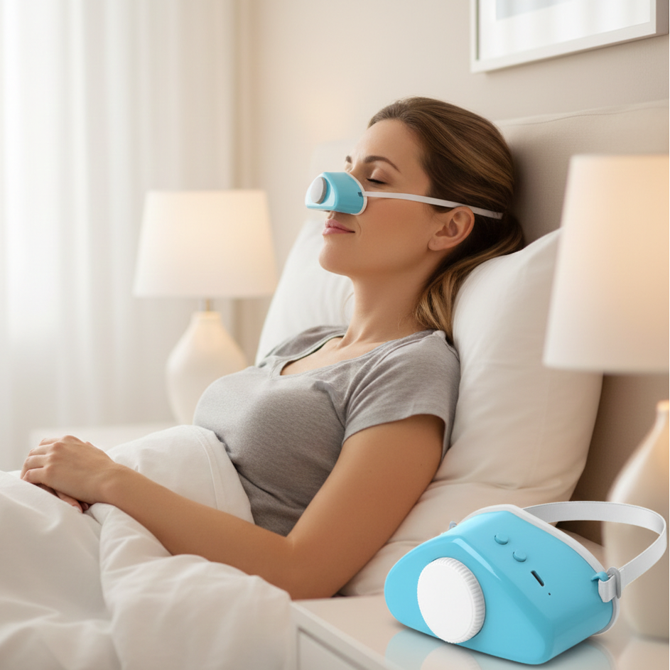 Portable Electric Anti-Snoring Device Mask
