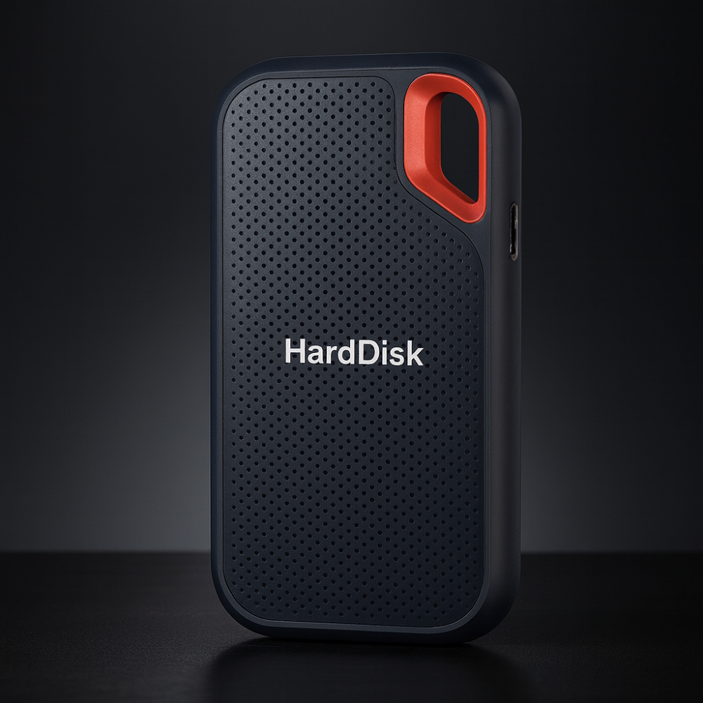 Portable External SSD – High-Speed, Shockproof Storage Drive