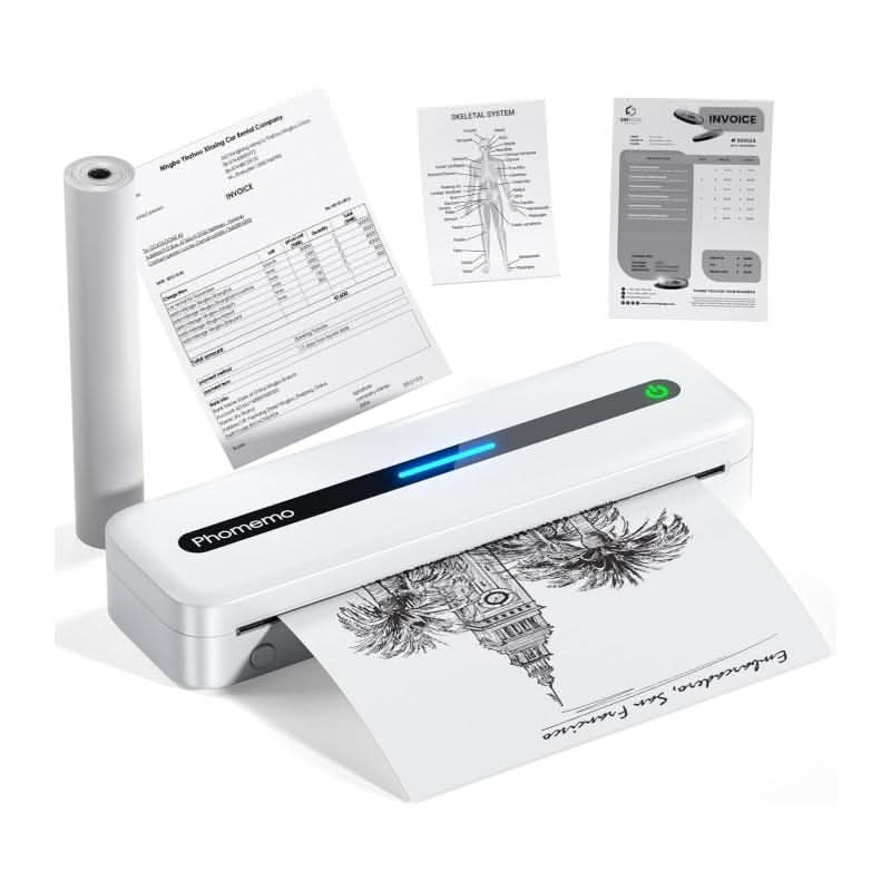 Portable Inkless Thermal Printer for Phone & Laptop