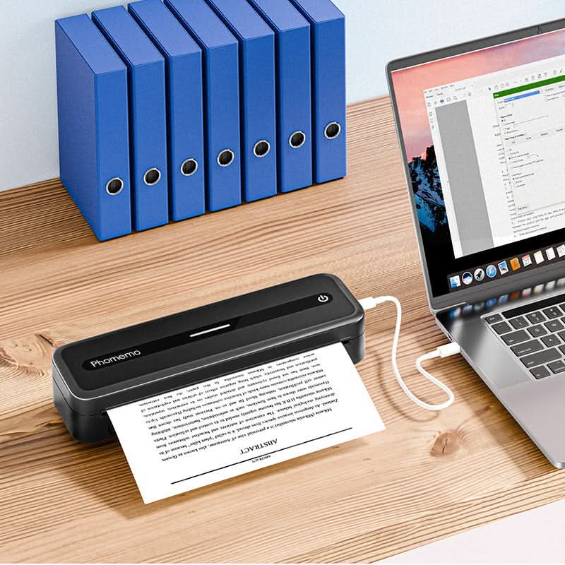 Portable Inkless Thermal Printer for Phone & Laptop