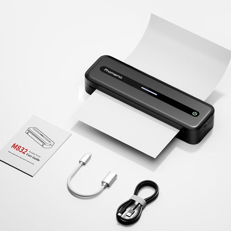 Portable Inkless Thermal Printer for Phone & Laptop