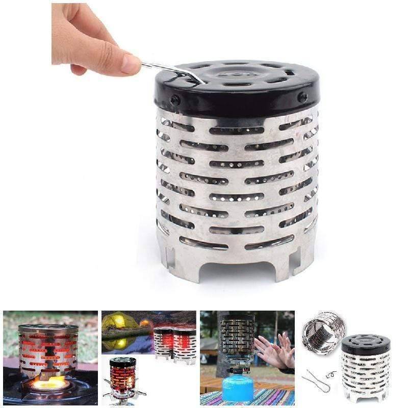Portable Mini Camping Heater Cap Attachment