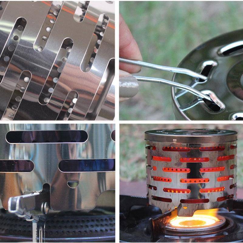 Portable Mini Camping Heater Cap Attachment