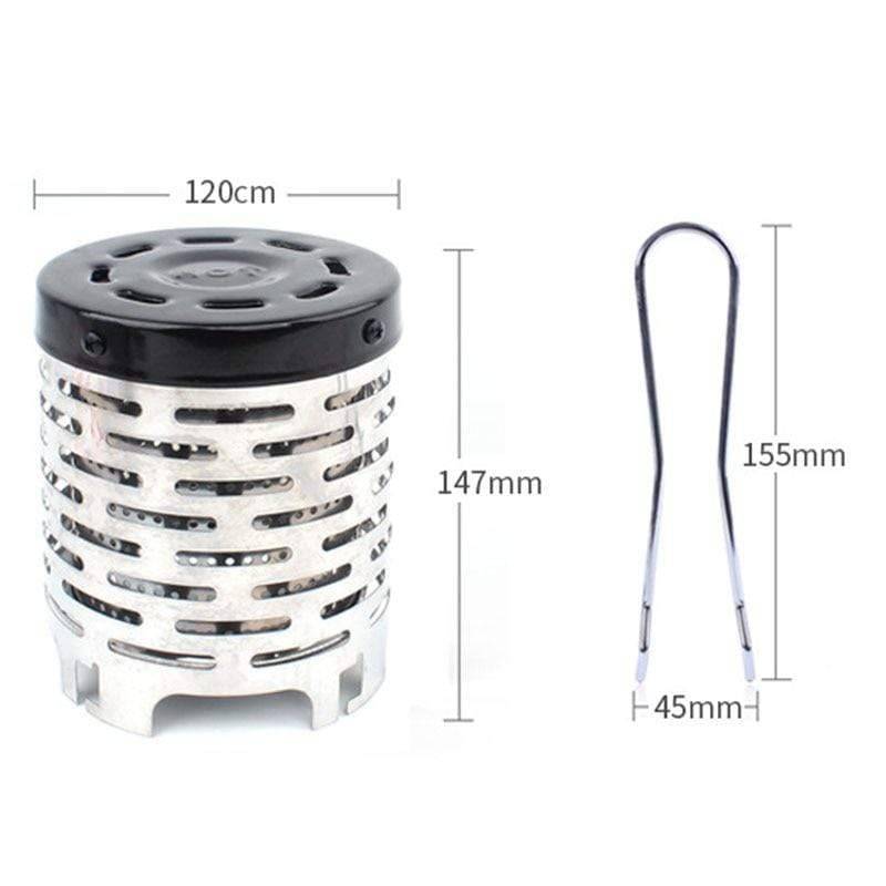Portable Mini Camping Heater Cap Attachment