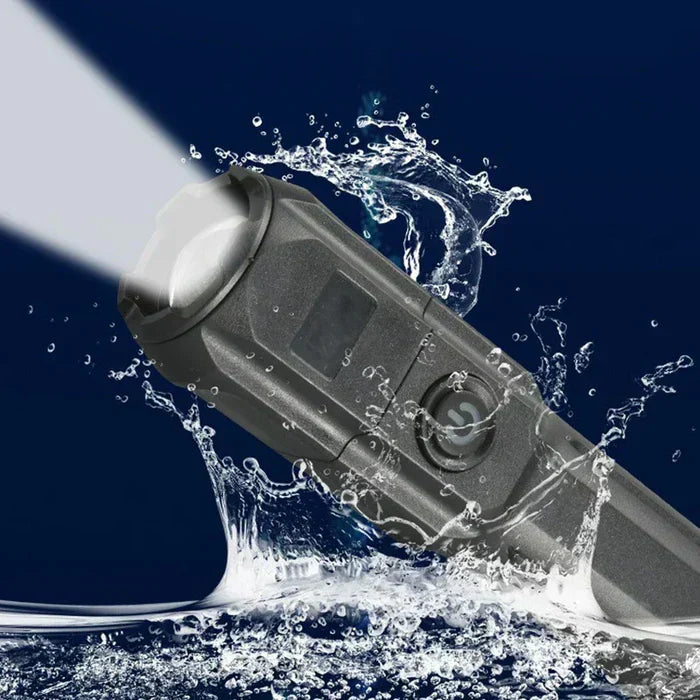 Powerful Rechargeable LED Flashlight – 10,000 Lumens for Camping and Emergencies