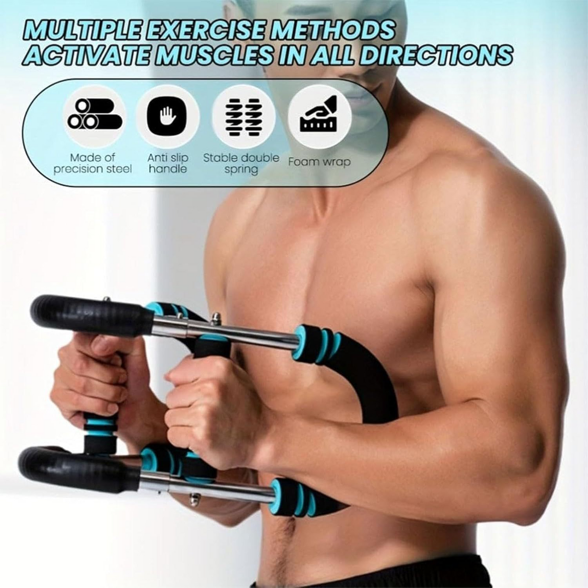 PowerGrip: U-Shaped Full-Body Muscle Building Trainer Tool