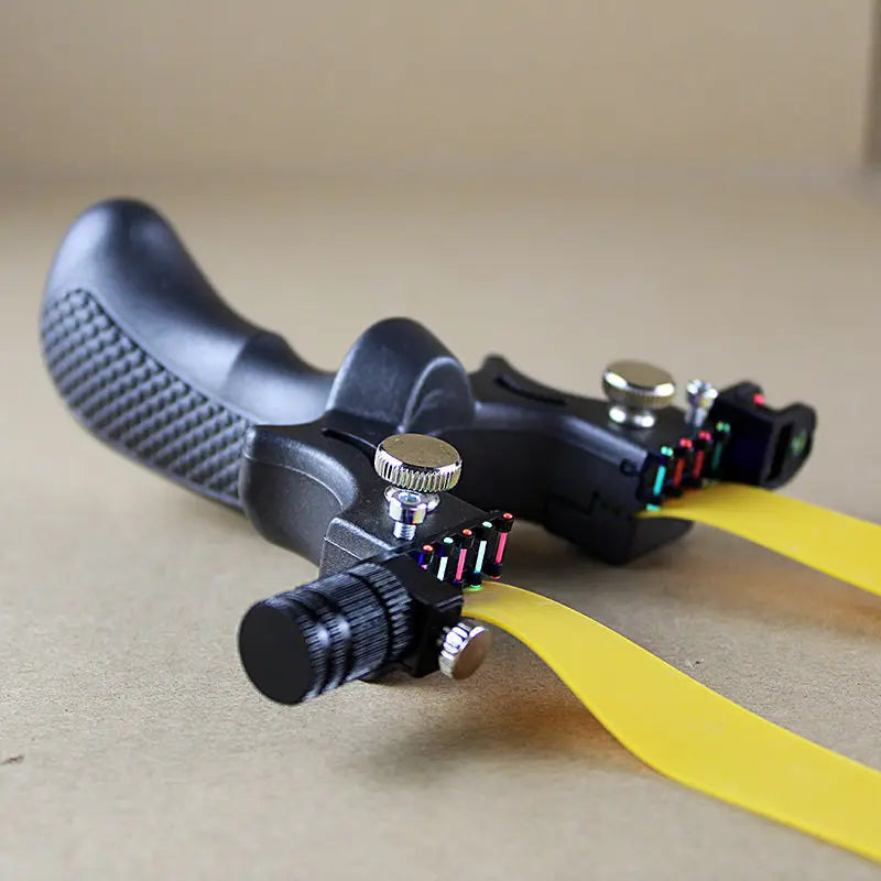 Precision Laser Slingshot with Sight for Outdoor Sports and Fun
