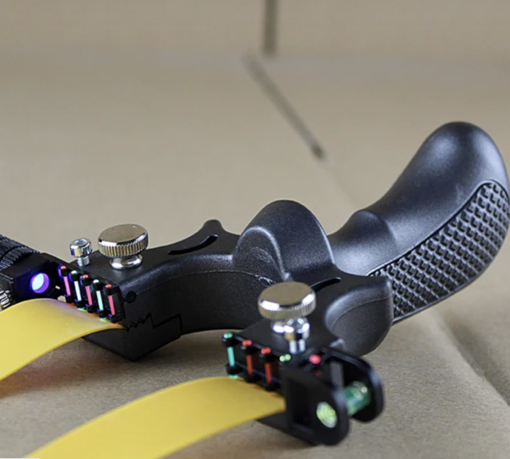 Precision Laser Slingshot with Sight for Outdoor Sports and Fun