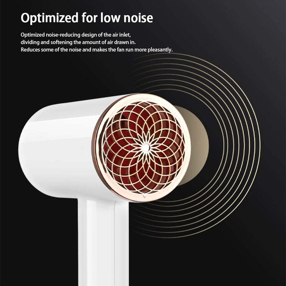 Professional 2400W Negative Ion Hair Dryer with Hot and Cold Air for Salon Results