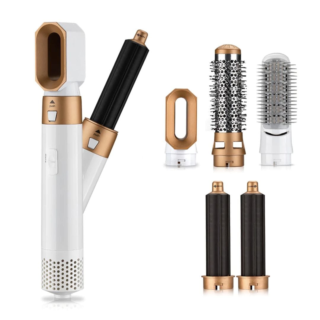 Professional 5-in-1 Hair Curler - Damage-Free