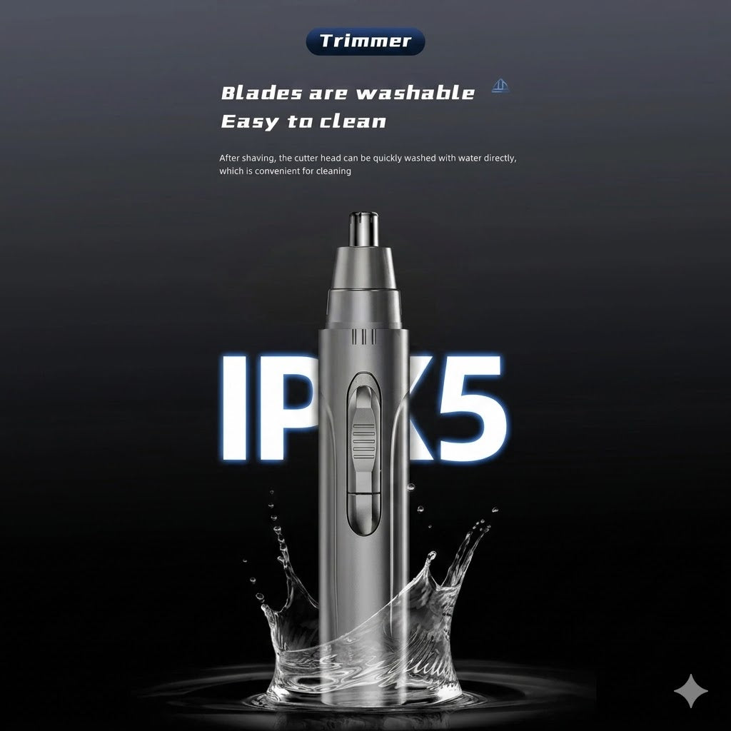 Professional Rechargeable Nose and Ear Hair Trimmer