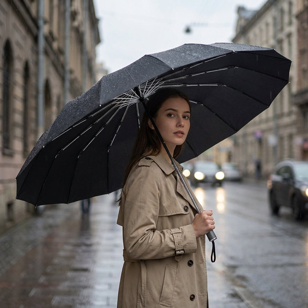 Ready-to-Use Compact Travel Umbrella