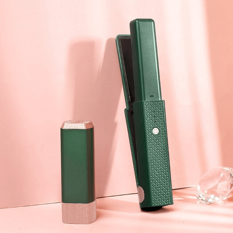 Rechargeable Mini Hair Straightener and Curler