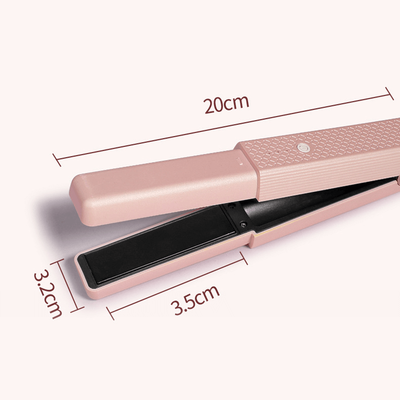 Rechargeable Mini Hair Straightener and Curler