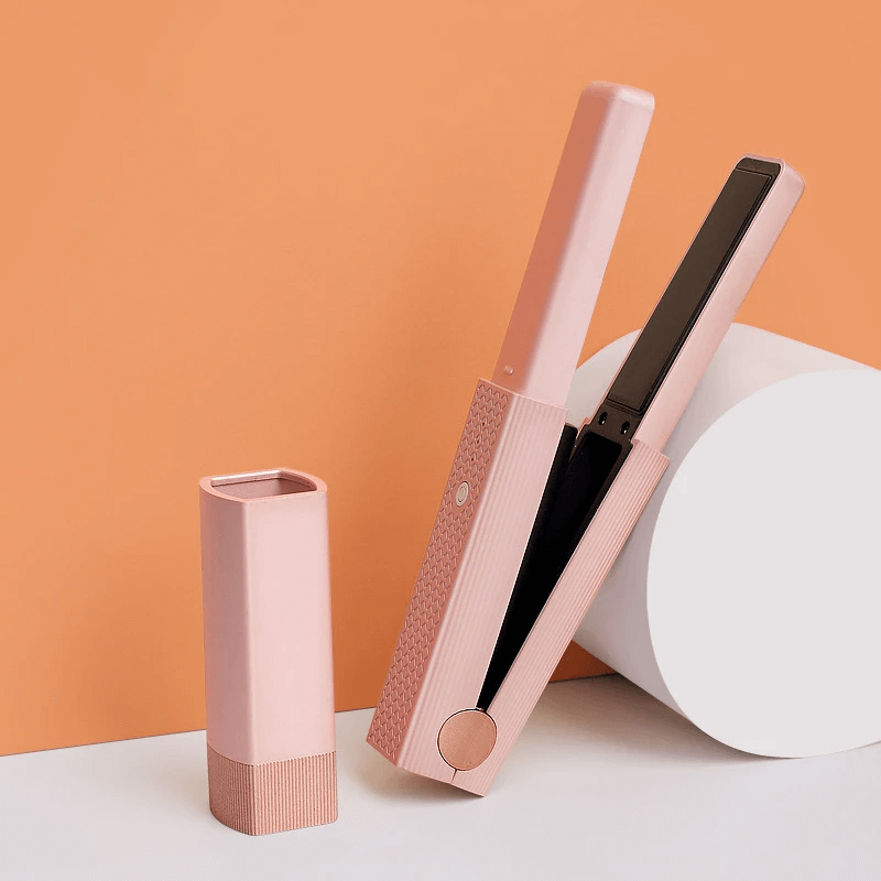 Rechargeable Mini Hair Straightener and Curler