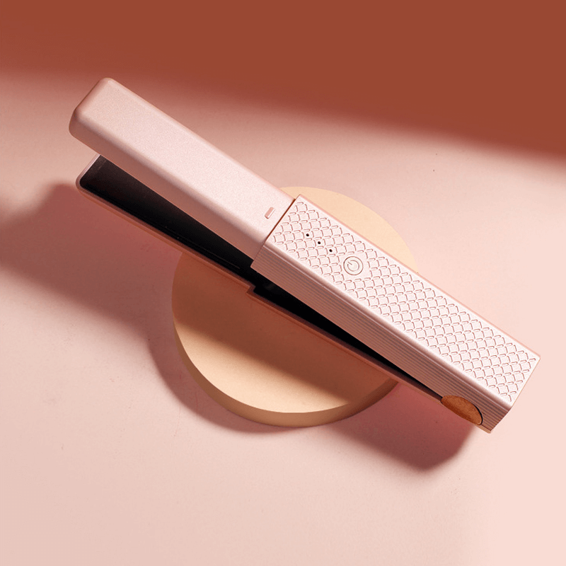 Rechargeable Mini Hair Straightener and Curler