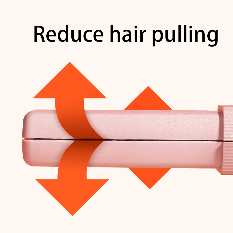 Rechargeable Mini Hair Straightener and Curler