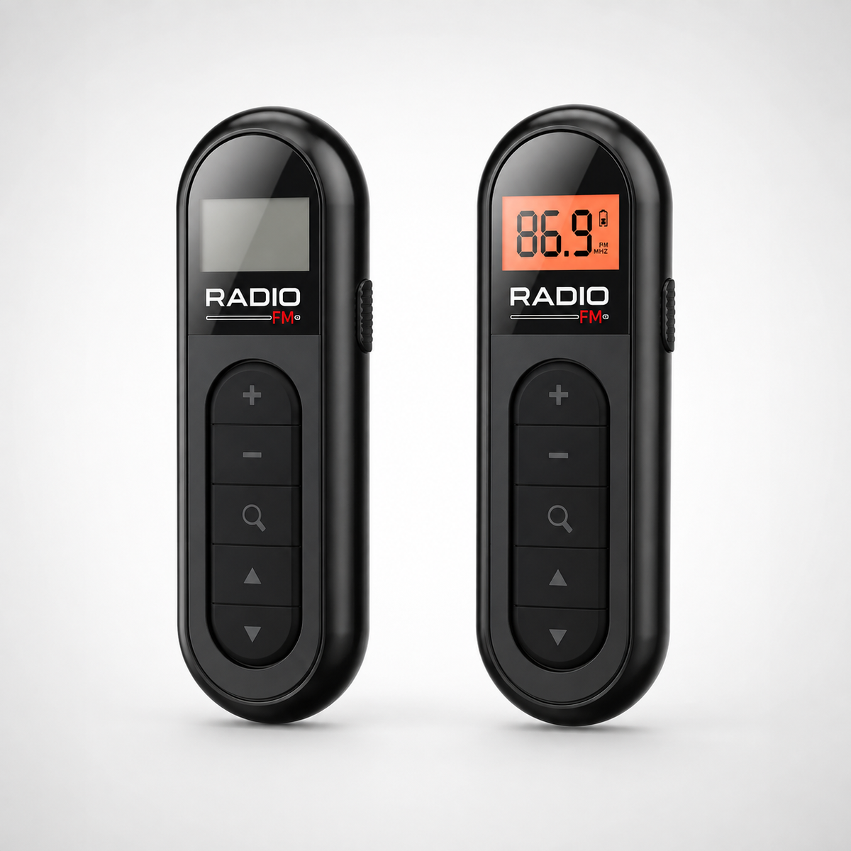 Rechargeable Pocket FM Radio