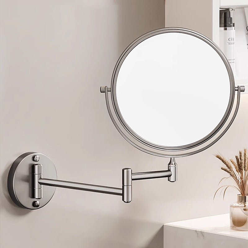 Rechargeable Wall-Mounted Shaving Mirror with LED Lights
