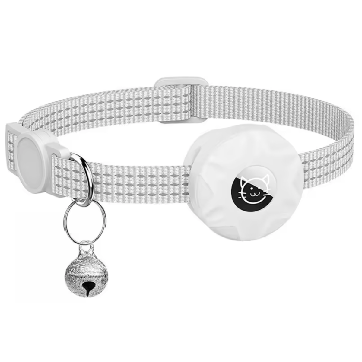 Reflective Cat Collar with Bluetooth Tracker for Increased Safety