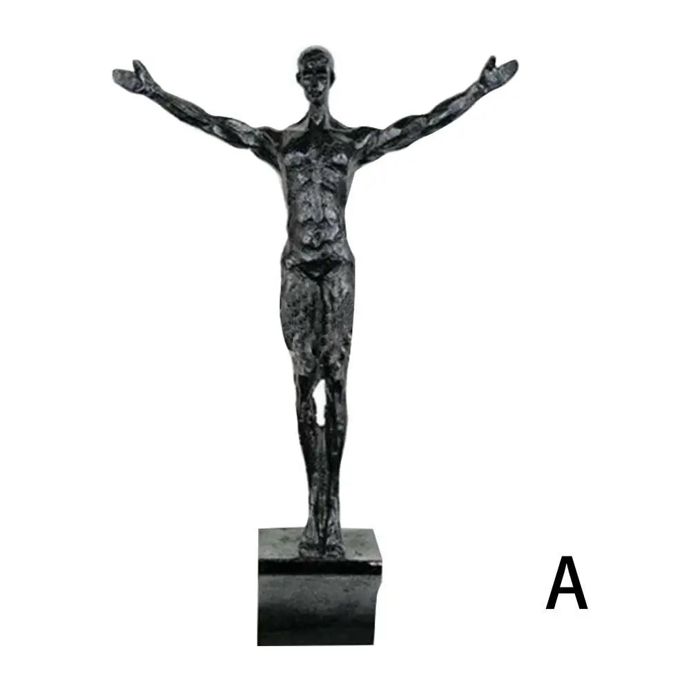 Resin Rock Climbing Man Wall Decoration