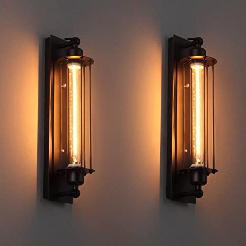 Retro E27 Industrial Wall Light | Classic Sconce with Modern LED Design for Home Decor