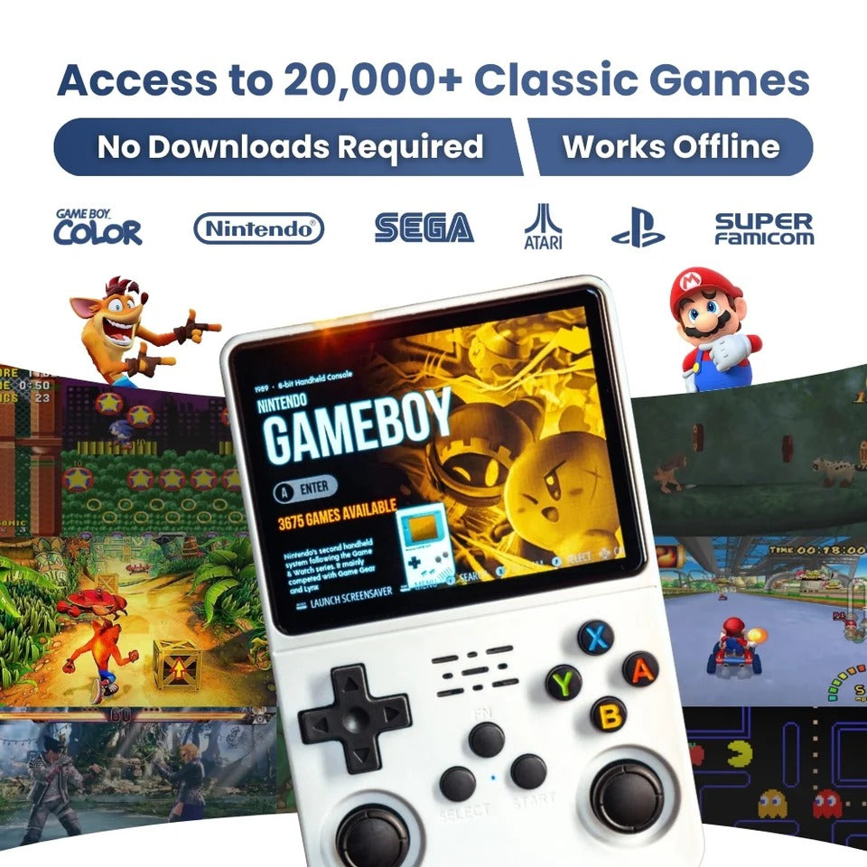Retro Handheld Console for Classic Gaming
