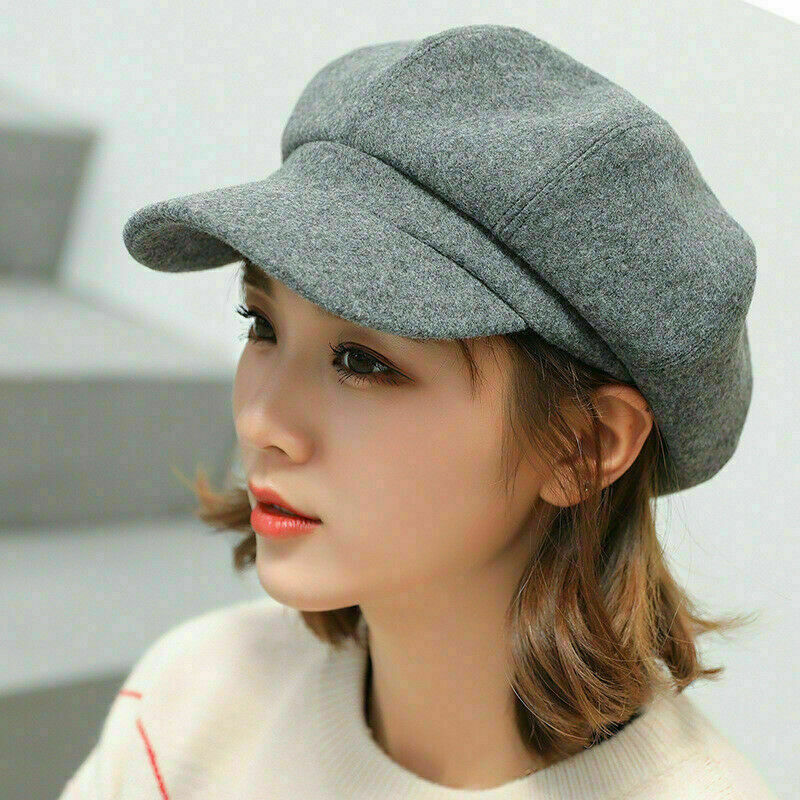 Retro Newsboy Cap