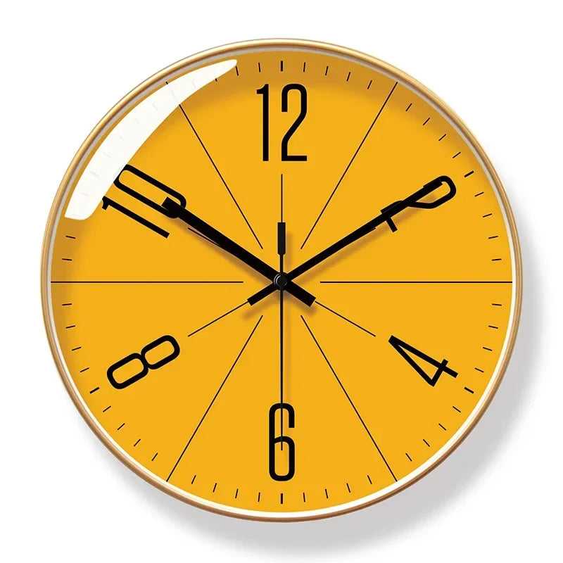 Retro Scandinavian Minimalist Wall Clock