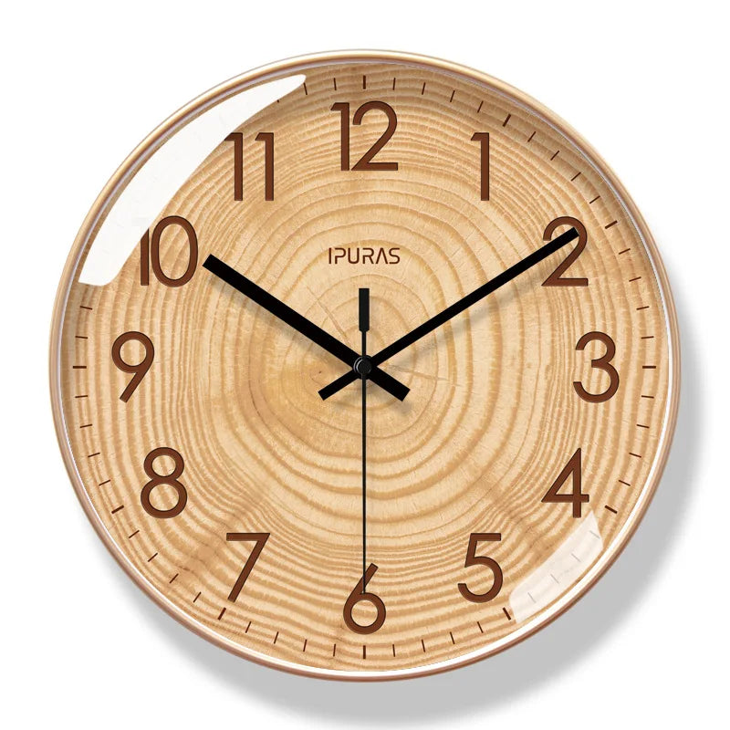 Retro Scandinavian Minimalist Wall Clock