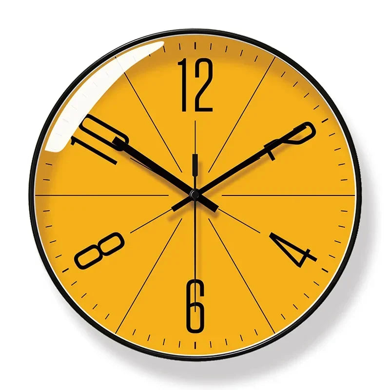 Retro Scandinavian Minimalist Wall Clock