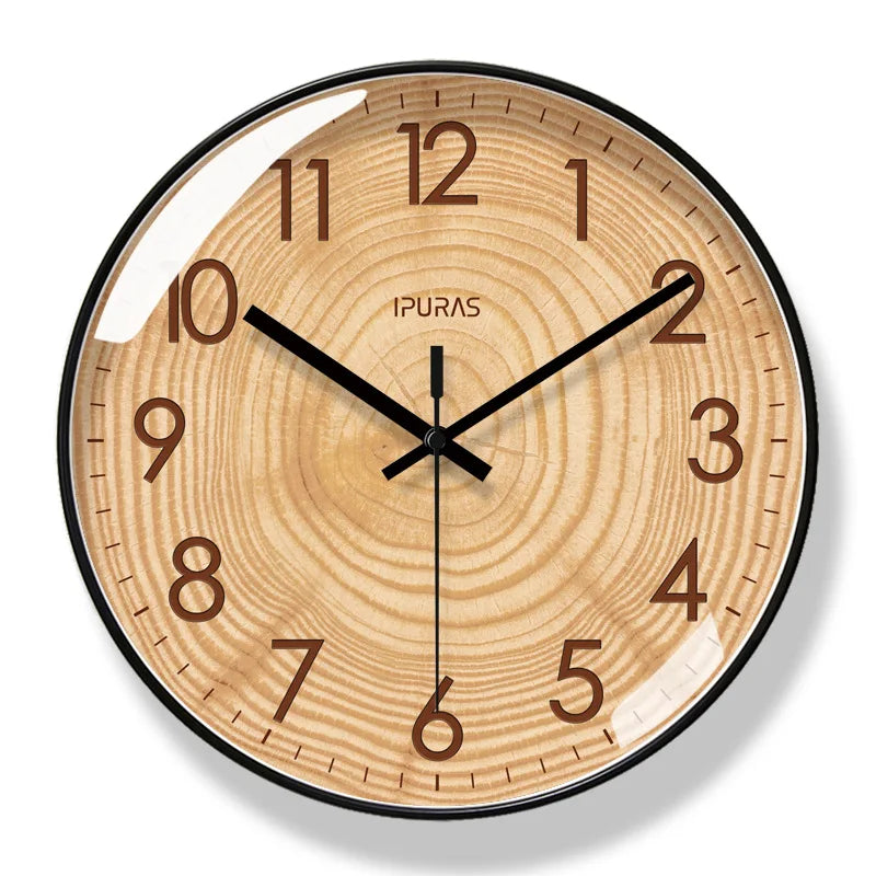 Retro Scandinavian Minimalist Wall Clock