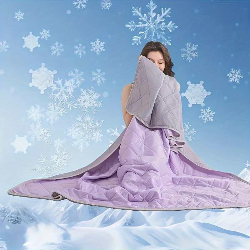 Reversible Cooling Summer Blanket – Lightweight & Breathable