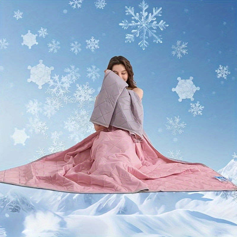 Reversible Cooling Summer Blanket – Lightweight & Breathable