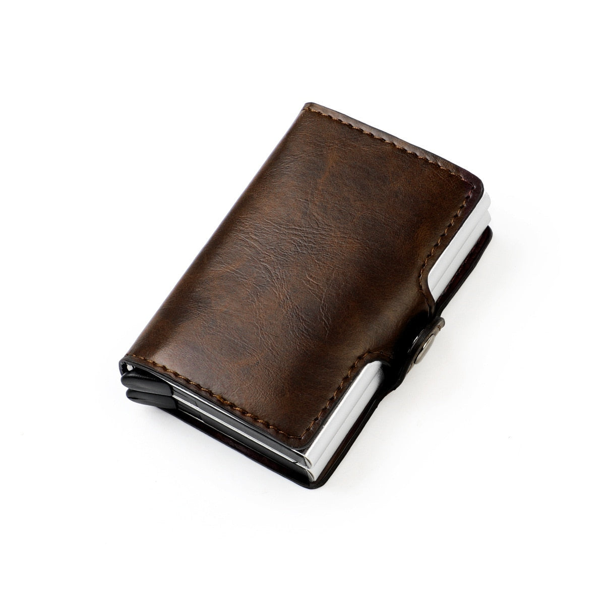 RFID Wallet With Double Pop-Up Card Cases