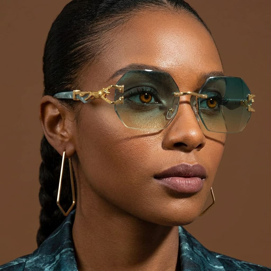 Rimless Sunglasses