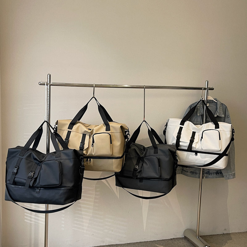 Robust Sports and Travel Bag with Versatile Compartment Design