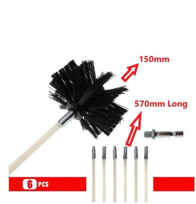 Rotary Internal Pipe Cleaning Brush