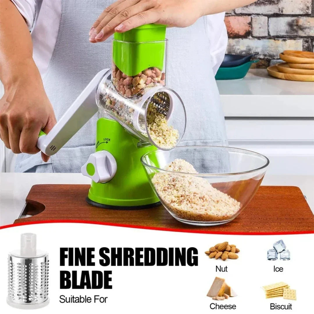 Rotary Vegetable Cutter and Slicer