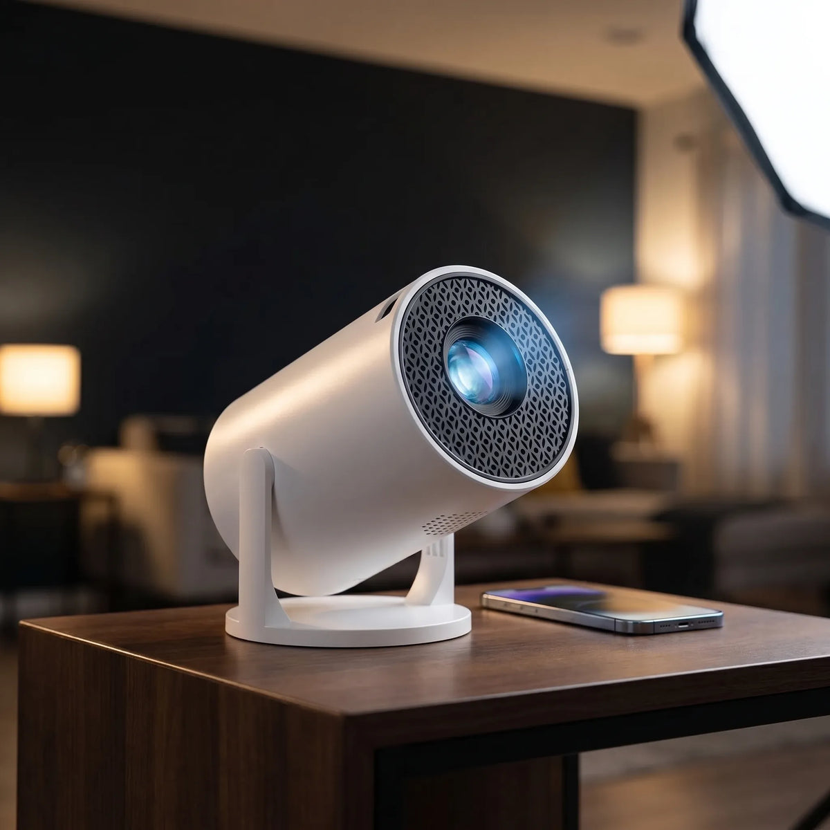 Rotating Smart Projector