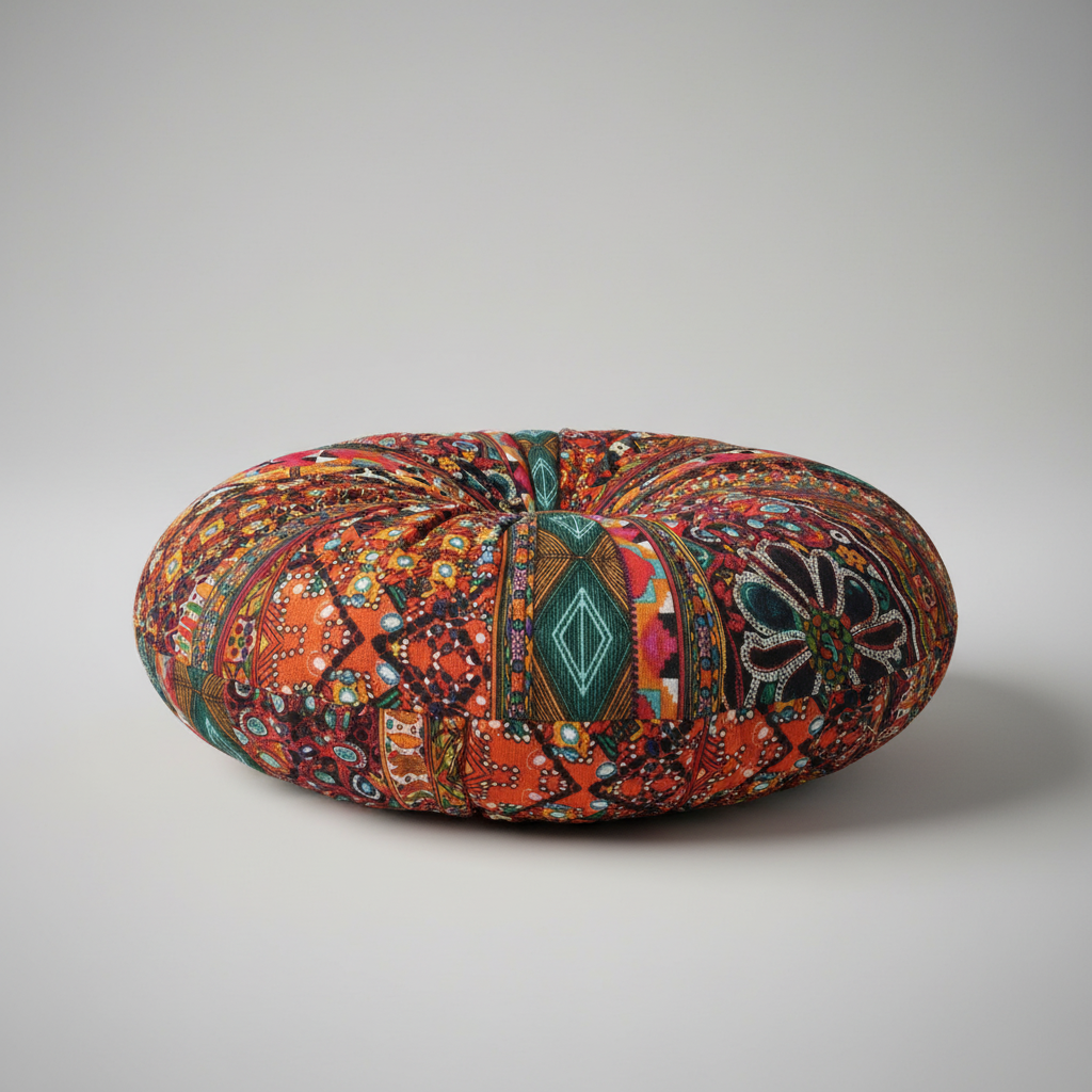 Round Floor Meditation Cushion
