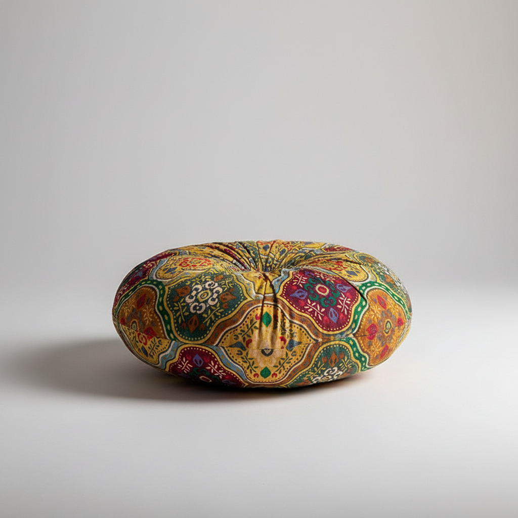 Round Floor Meditation Cushion