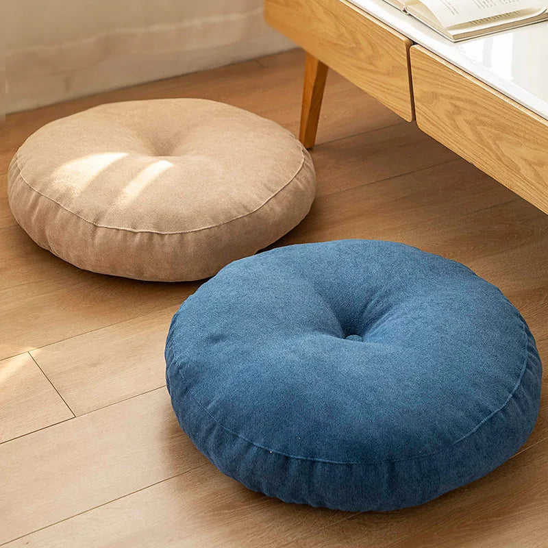 Round Meditation and Yoga Cushions – Comfortable Floor Pillow for Relaxation and Comfort