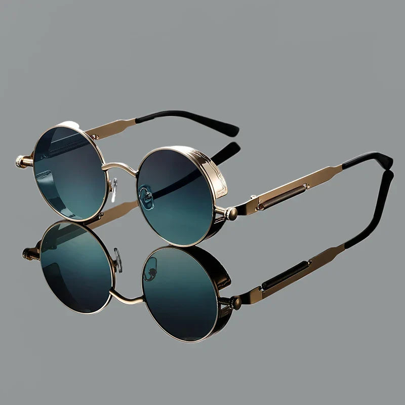 Round Steampunk Sunglasses